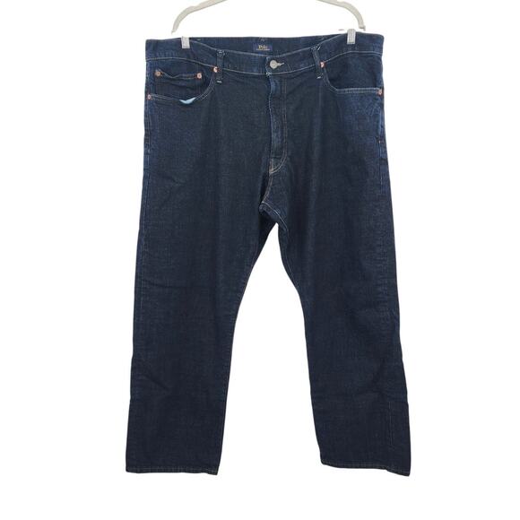 Men's Polo Ralph Lauren Dark Wash Denim Jeans Size 40‎ X 32 - Picture 1 of 6